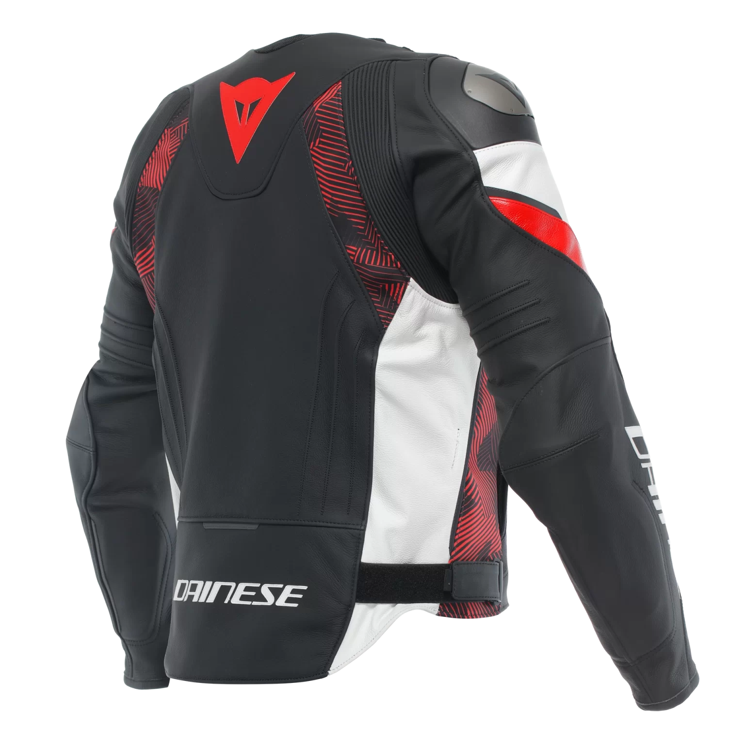 Dainese Fulcro Men’s Black Leather Motorcycle Jacket