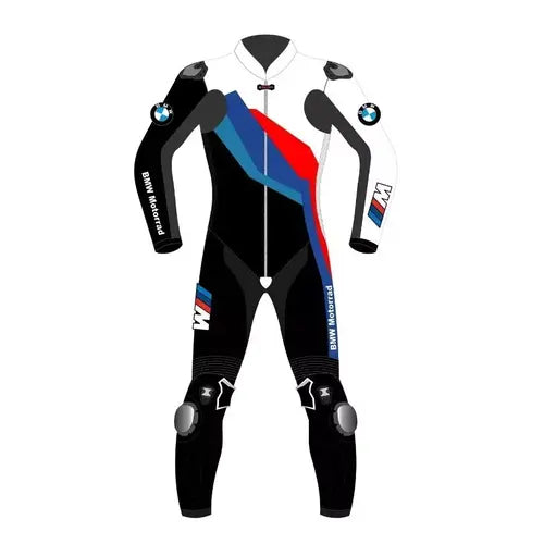 BMW Motorrad Motorcycle Riding Gear CE Armored Leather Biker Suit