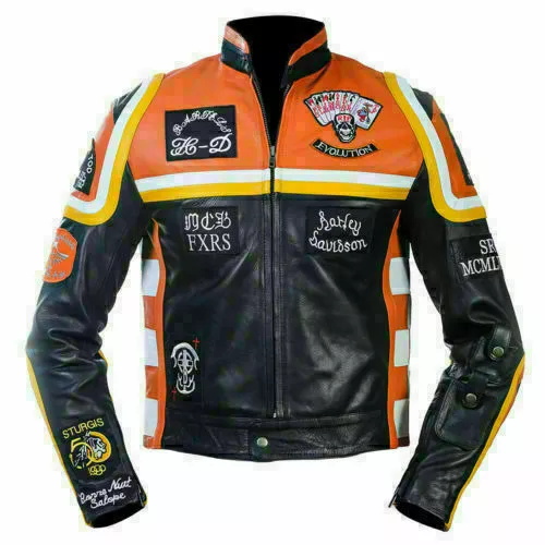 Ha**ey Da**on Man Leather Movie jacket