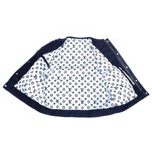 Lo*uis Vuit**n
White Leather Diamond Stitching with Black Perforated Leather - LEATHER CHAPTER