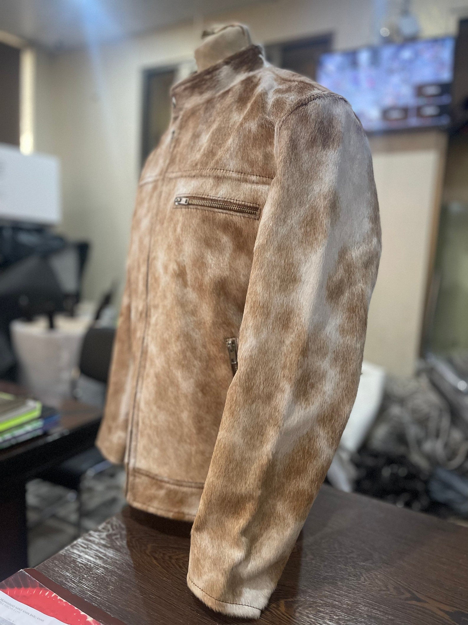 Leather Original Jacket Men's and Cowhide Motorbike Jacket, Black Leather Jacket, Lamb Leather Jacket, Handmade Jacket, Vintage - LEATHER CHAPTER