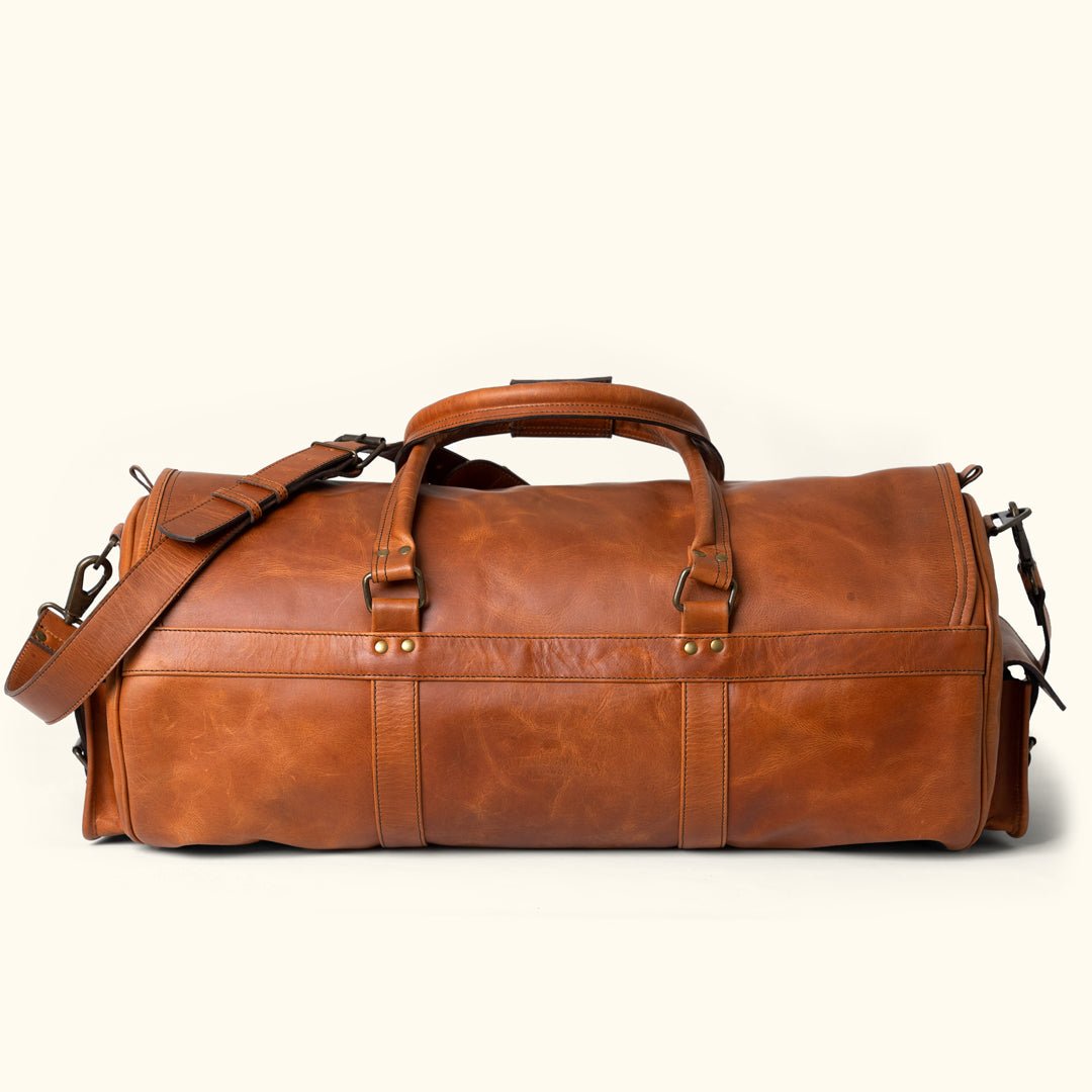 Roosevelt Buffalo Leather Travel Duffle Bag
