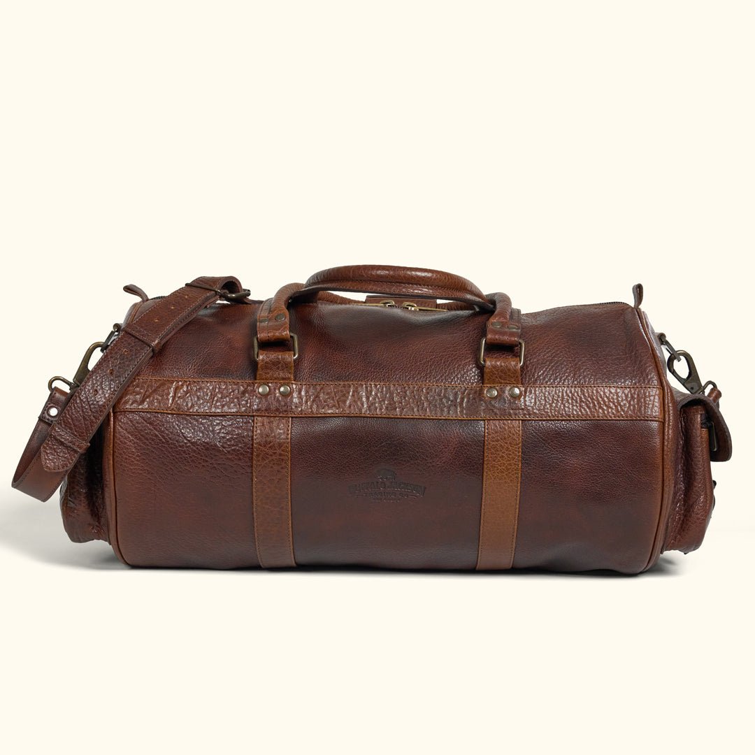 Limited Edition Roosevelt Buffalo Leather Duffle Bag