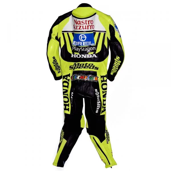 The Valentino Rossi Honda MotoGP 2000 Leather Suit
