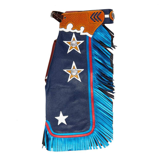 Jerry Beagley Braiding Company Child/Peewee Chaps w/Flag