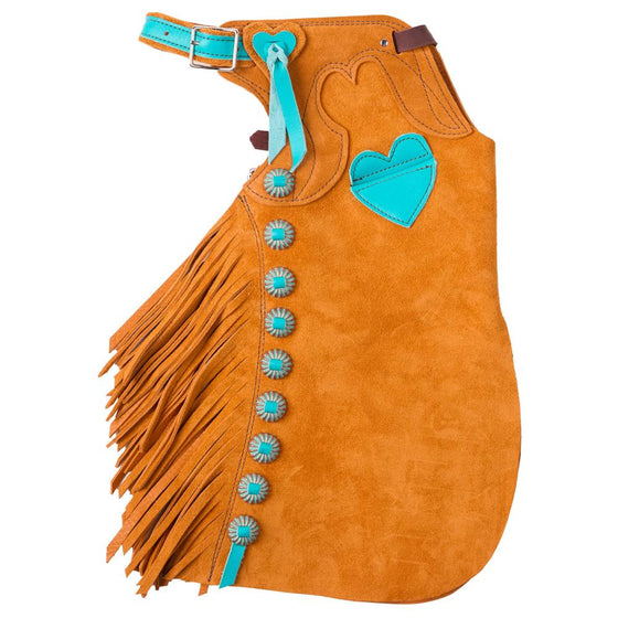 Arrow M Saddlery Canyon and Turquoise 2-3T Youth Chap