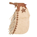 Arrow M Saddlery Vanilla Saddle Hickory Stars 2-3T Youth Chap