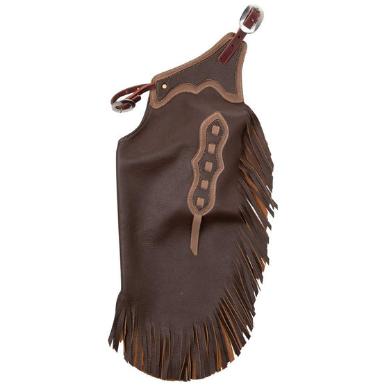Rockin` Y Saddlery NRS Youth Leather Chinks