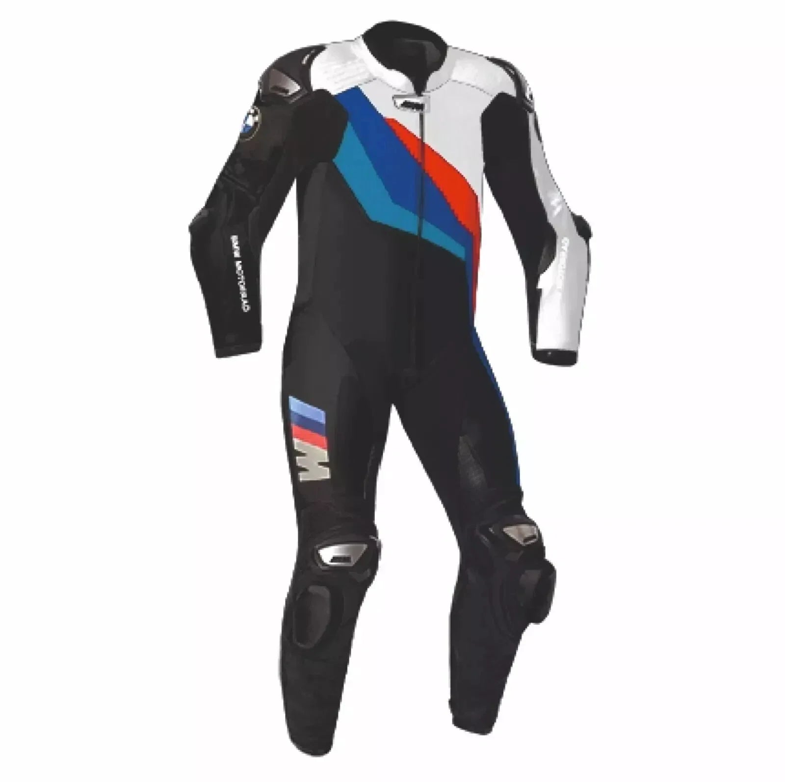 BMW Motorrad Racing Motorcycle 1 Piece Full Body Genuine Leather Suit