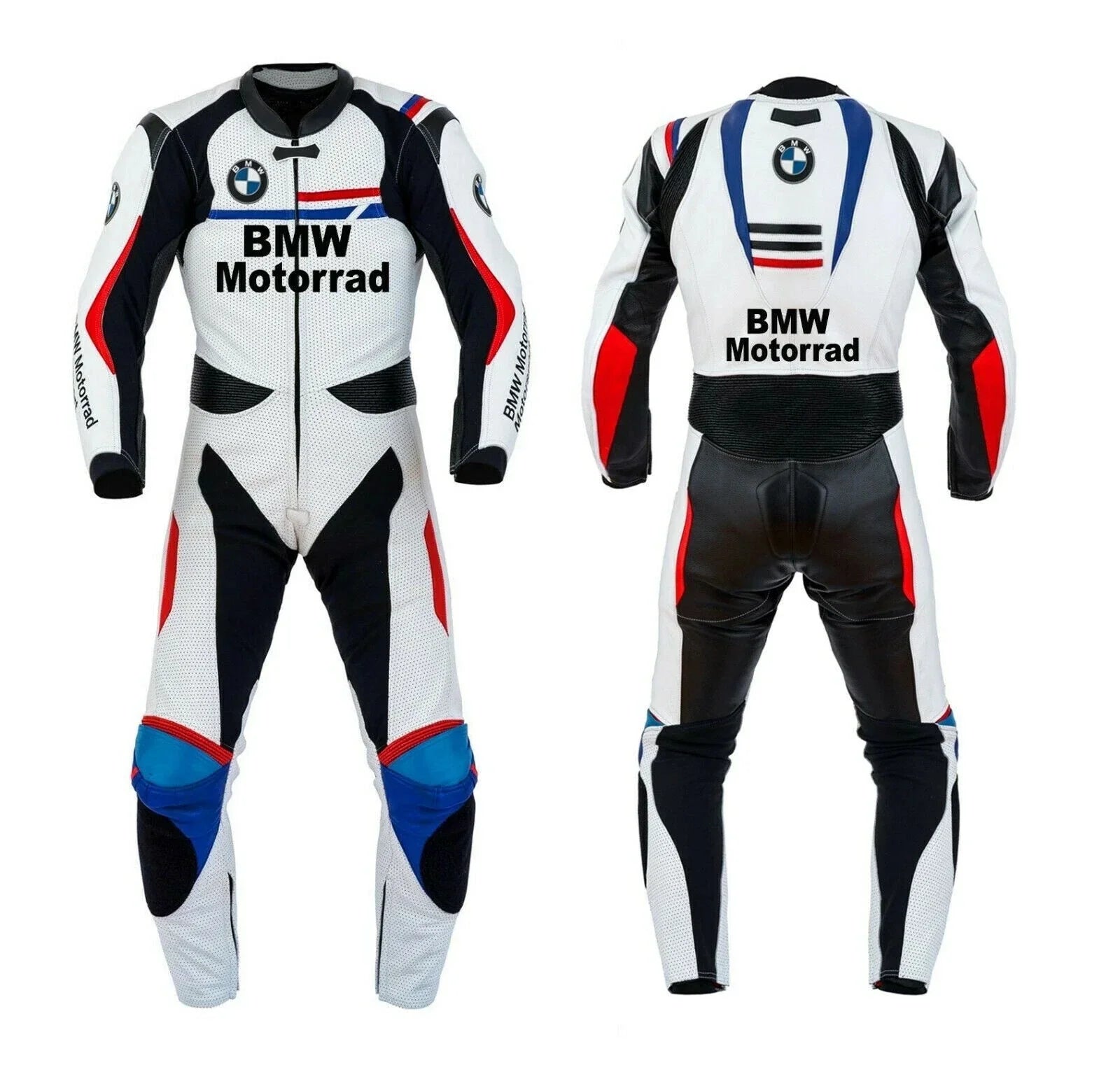 BMW Motorrad Racing Motorcycle Full Biker Leather Suit