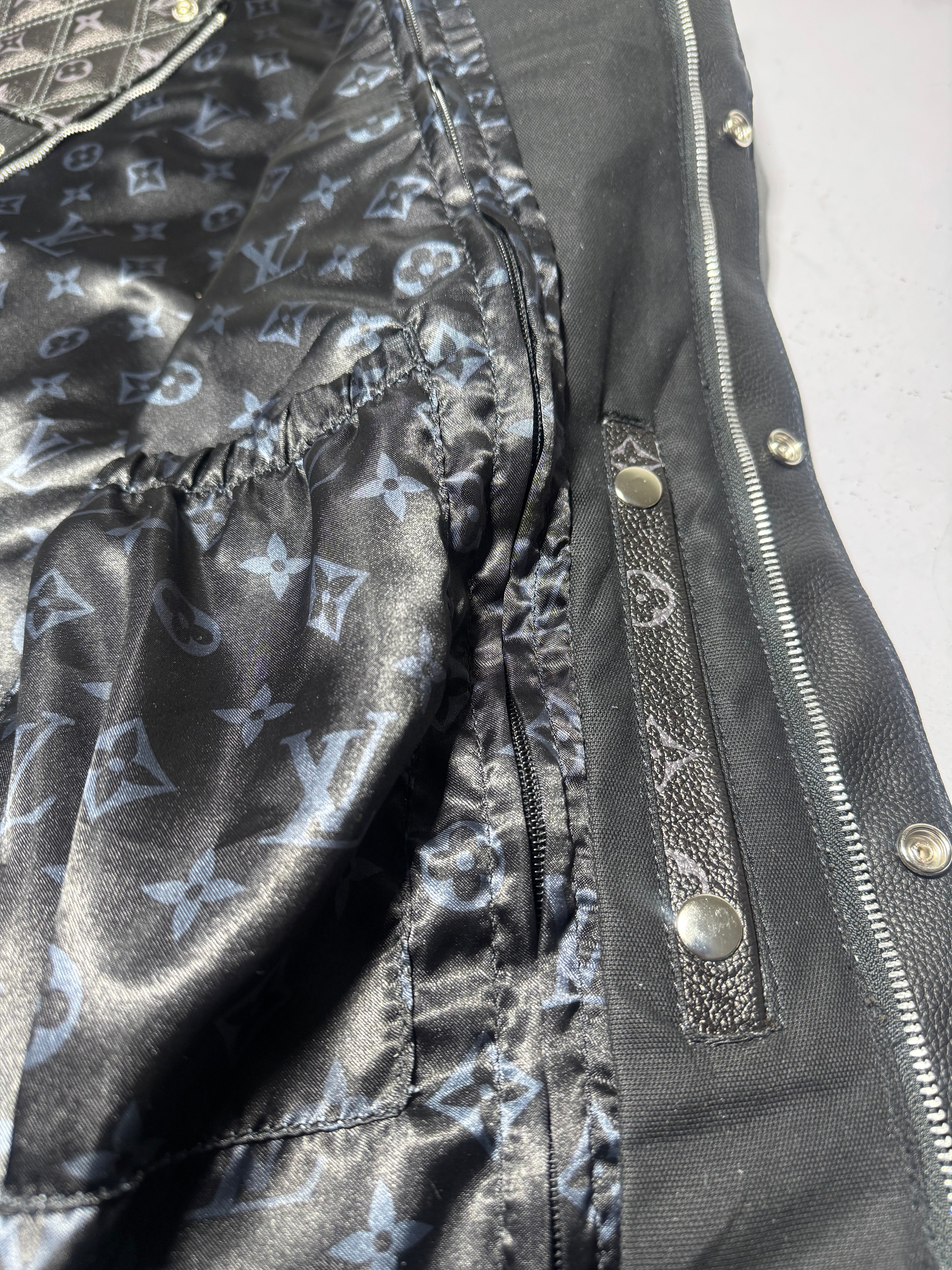 Lo*uis Vuit**n
 Branded Premium Leather Vest New with Tags - LEATHER CHAPTER