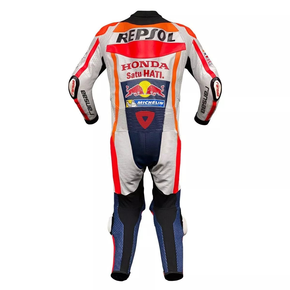 Honda Repsol Racing MOTOGP Riding Gear Cowhide Leather Biker Suit