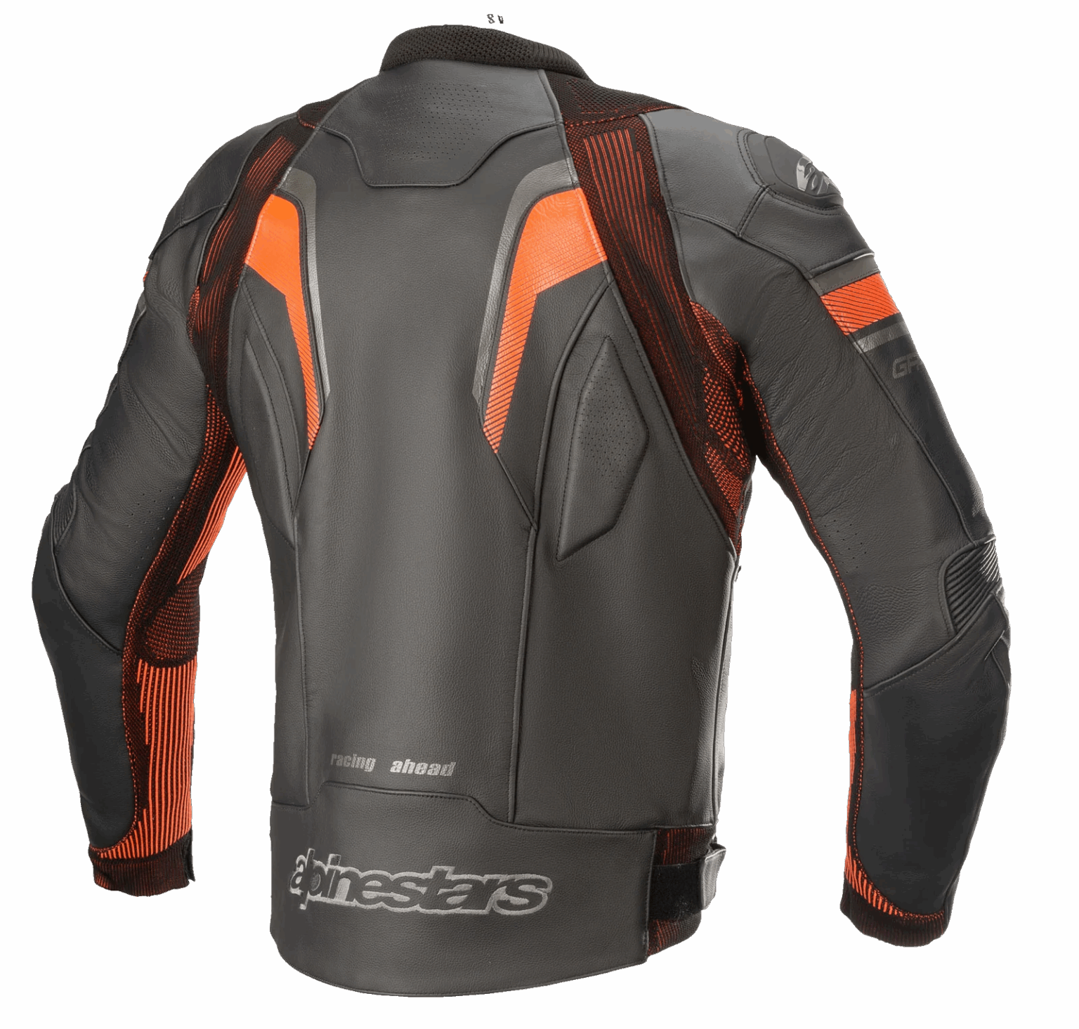 Alpinestars GP Plus R V3 Motorbike Leather Jacket – Black/Red Fluo | Genuine Racing Gear