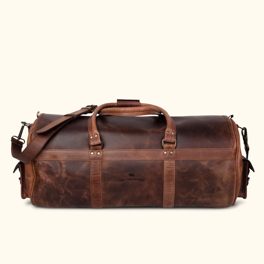 Roosevelt Buffalo Leather Travel Duffle Bag