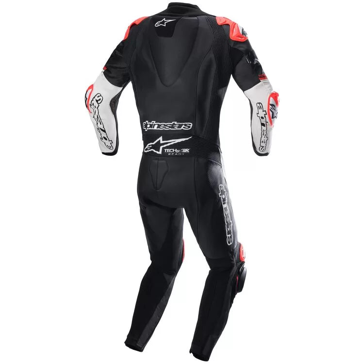 Alpinestars GP Tech V4 1 Piece Race Suit-Black/White