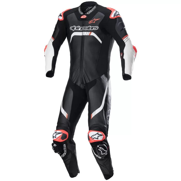 Alpinestars GP Tech V4 1 Piece Race Suit-Black/White