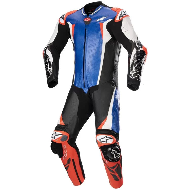 Alpinestars Racing Absolute V2 Race Suit – Blue/Black/Red