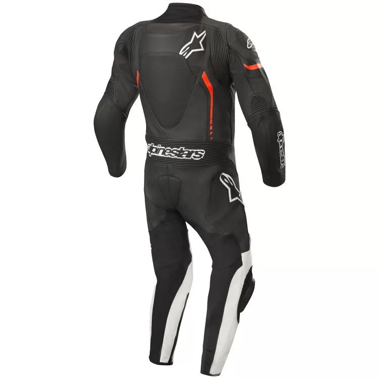 Alpinestars Youth GP Plus Cup Race Suit – Black/White/Fluo Red