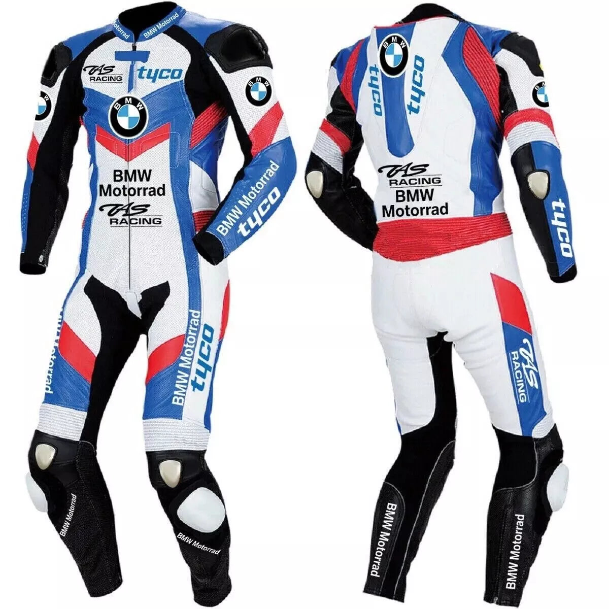 BMW Motorsport Apparel Racing Motorcycle Riding Gear Leather Suit