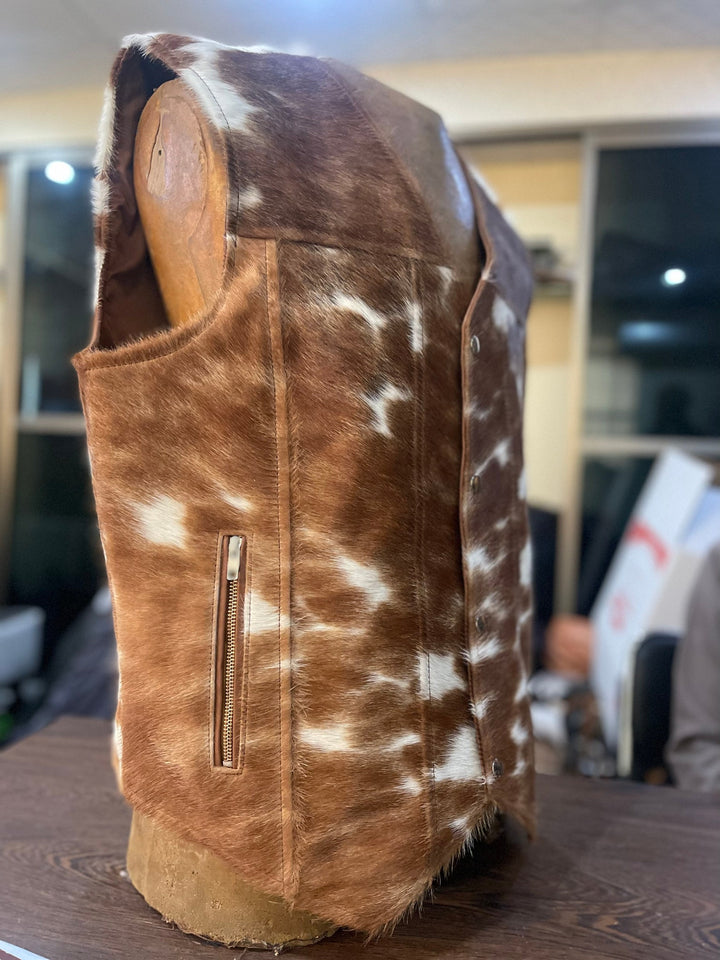 Leather Vest for Mens, Leather Motorbike vest, Black Leather Jacket, Lamb Leather Jacket, Handmade Jacket, Vintage Leather Jacket - LEATHER CHAPTER