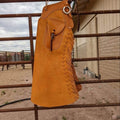 Handmade Native American Western Cowboy Leather Chap Rodeo Pant Fringes Style Equestrian Fashion Leather Chaps - LEATHER CHAPTER