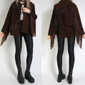 Handmade Fringe Suede Women's Jacket, Fringe Western Vintage Jacket Ladies Leather Jacket, Genuine Suede Leather, Western Jacket, Gift - LEATHER CHAPTER