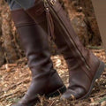 Brown Leather Riding Shoes - Stylish and Functional for Men and Women. Brown Riding Shoes - Handcrafted for Optimal Comfort and Support - LEATHER CHAPTER