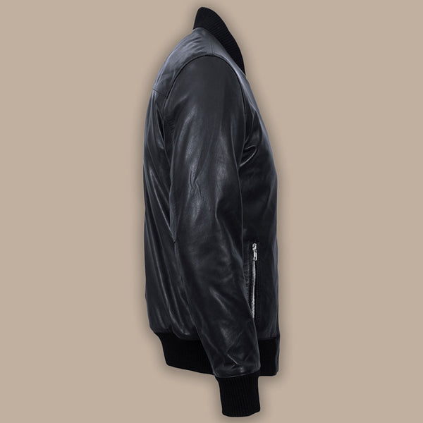 Men's Biker Bomber Jacket