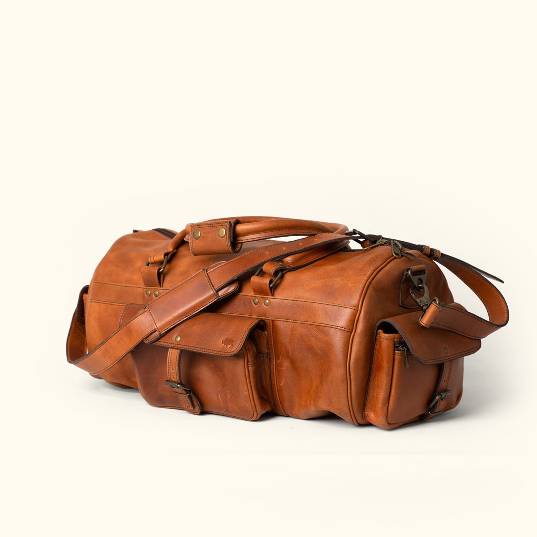 Roosevelt Buffalo Leather Duffle Bag
