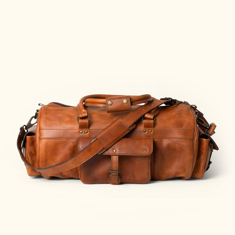 Roosevelt Buffalo Leather Duffle Bag