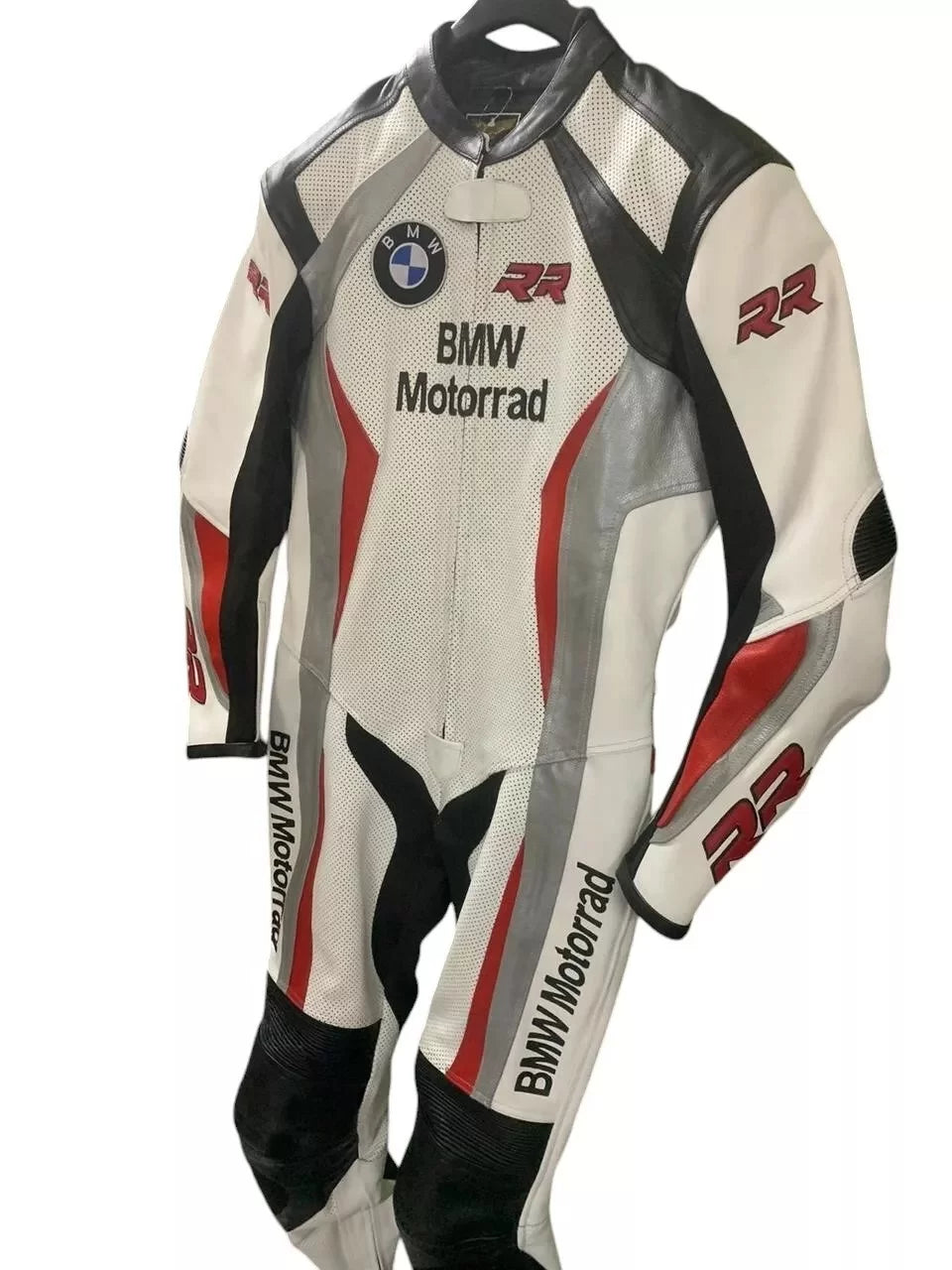 BMW Motorrad Leather Motorcycle Race Suit – Cowhide Biker Gear
