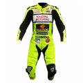 The Honda Racing Leather Suit with style, comfort, and protection